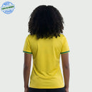 Camisa Feminina Seleção Brasileira 2026 Amarela - Torcedor Pro®